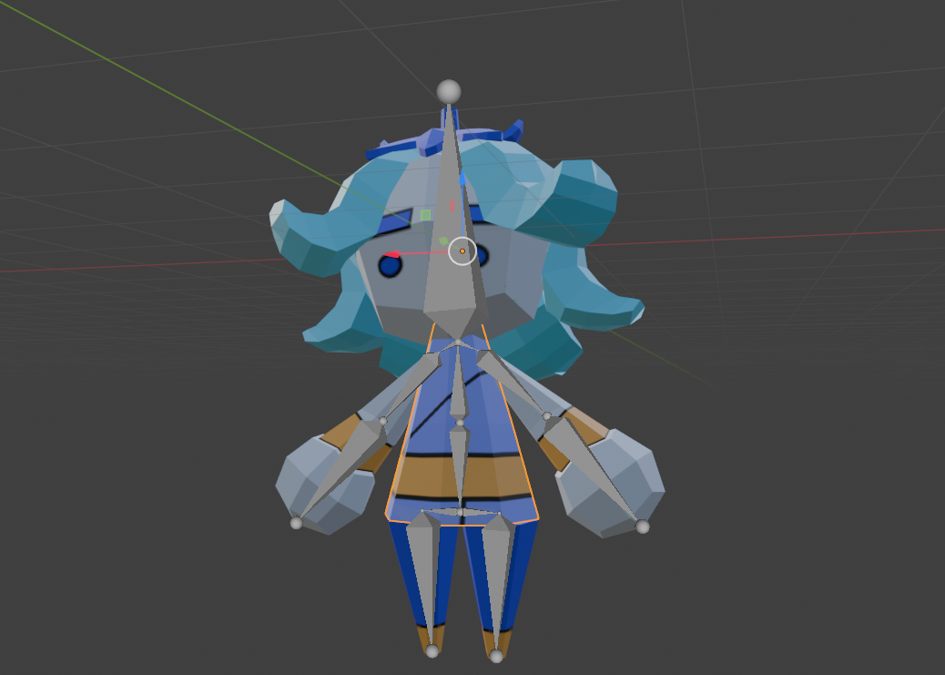 Rigging model of main character for Bonds